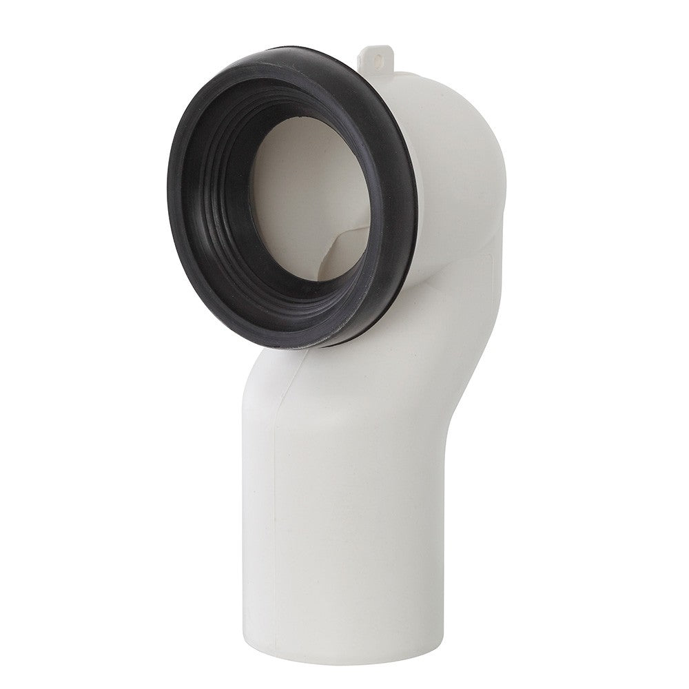 Curva tecnica per wc filo muro con diametro 11 cm completa di guarnizione