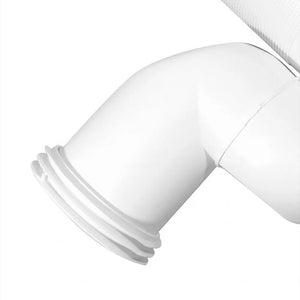 Curva tecnica per wc traslato con scarico a terra da 16 a 25 cm