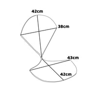 Cuscino per seduta e schienale per sedie Copenhagen