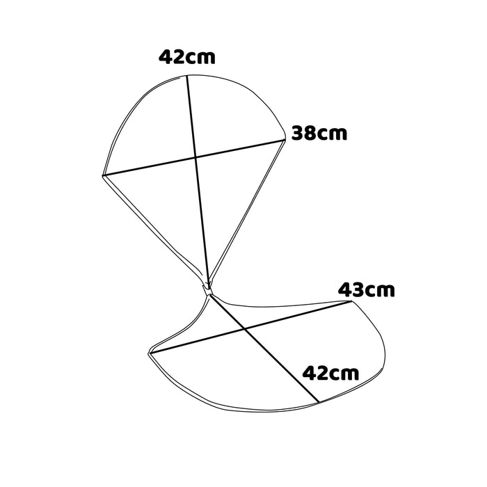 Cuscino per seduta e schienale per sedie Copenhagen