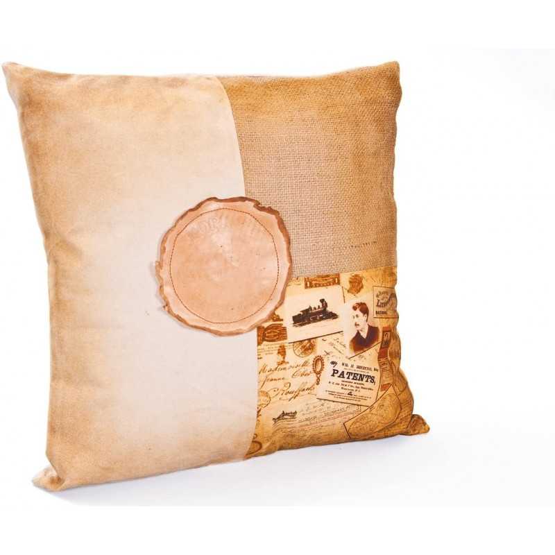 Cuscino Inter Link cotone color beige 1