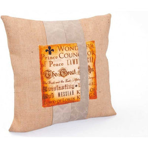 Cuscino Inter Link cotone color beige 2