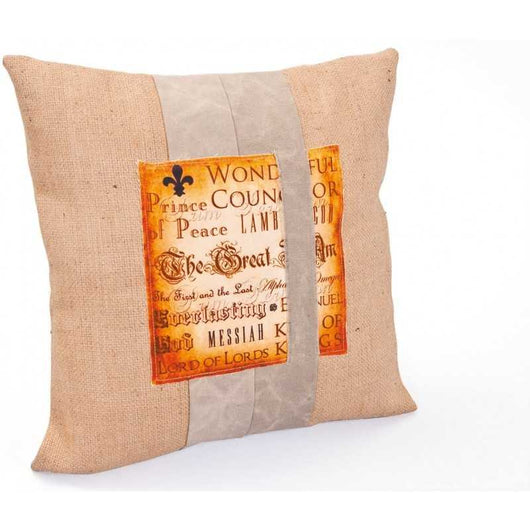 Cuscino Inter Link cotone color beige 2