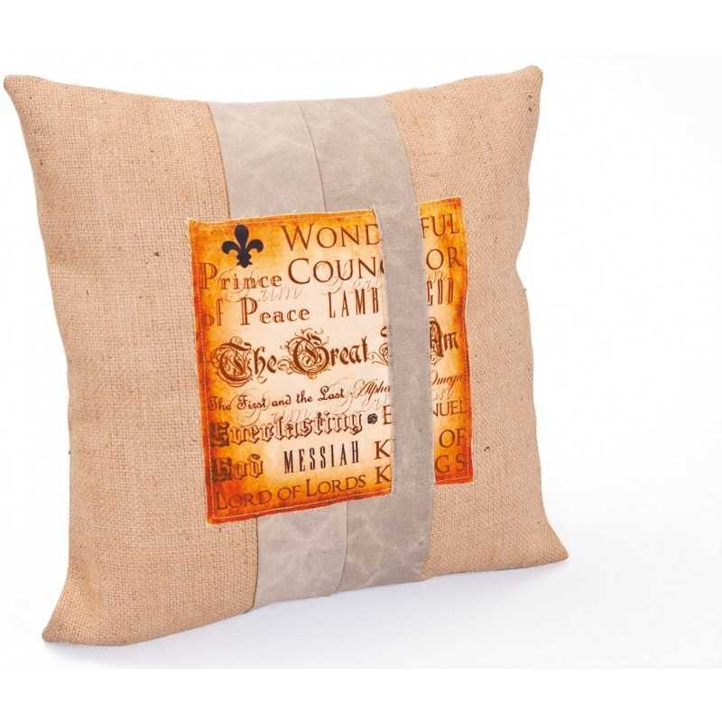 Cuscino Inter Link cotone color beige 2