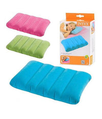 Cuscino Kids Gonfiabile Floccato Accessori Campeggio 43x28x9cm Vari Colori 68676         