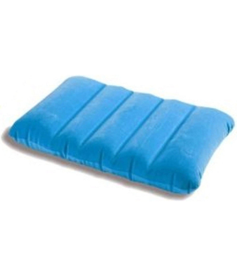 Cuscino Kids Gonfiabile Floccato Accessori Campeggio 43x28x9cm Vari Colori 68676         