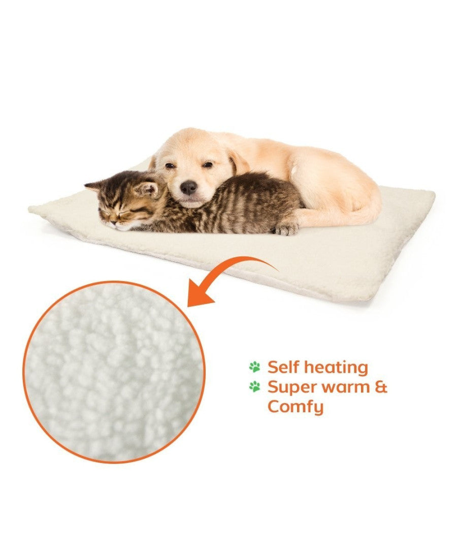 Cuscino Letto Tappeto Auto Riscaldamento Termico Snooze Pad Cane Gatti Self         