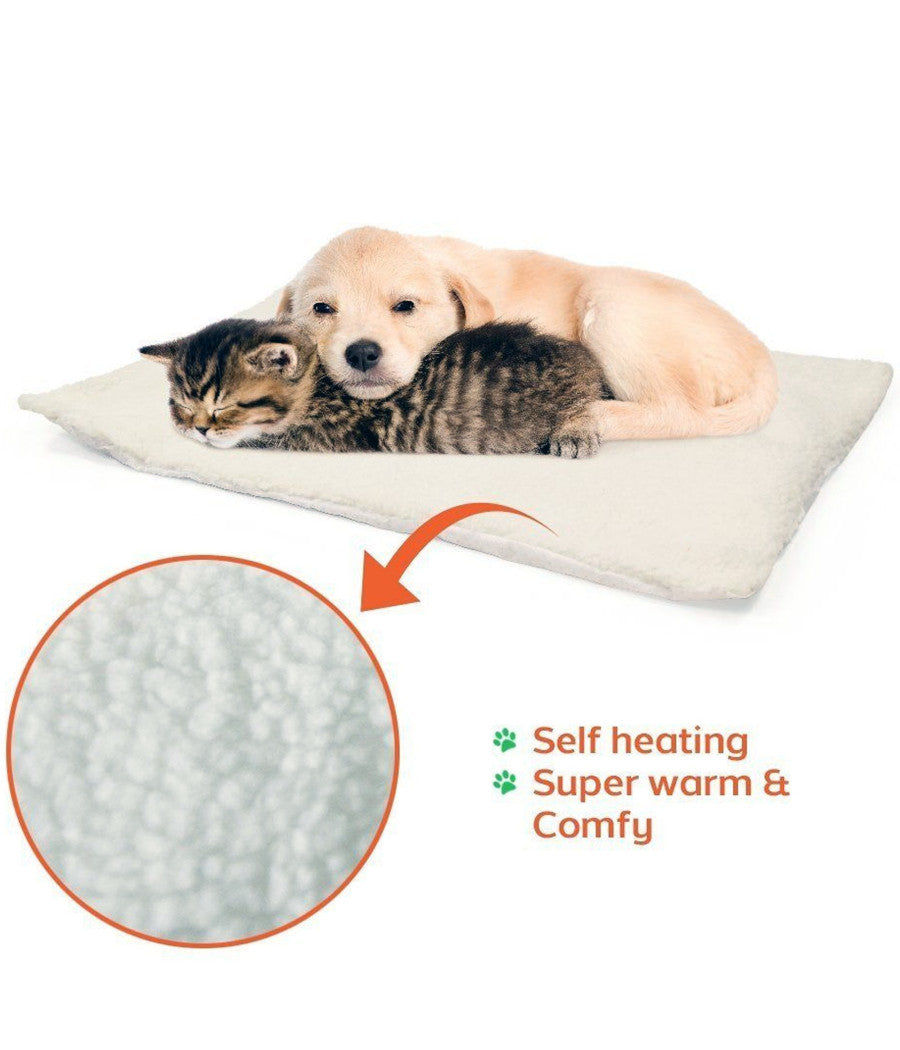 Cuscino Letto Tappeto Auto Riscaldamento Termico Snooze Pad Cane Gatti Self         