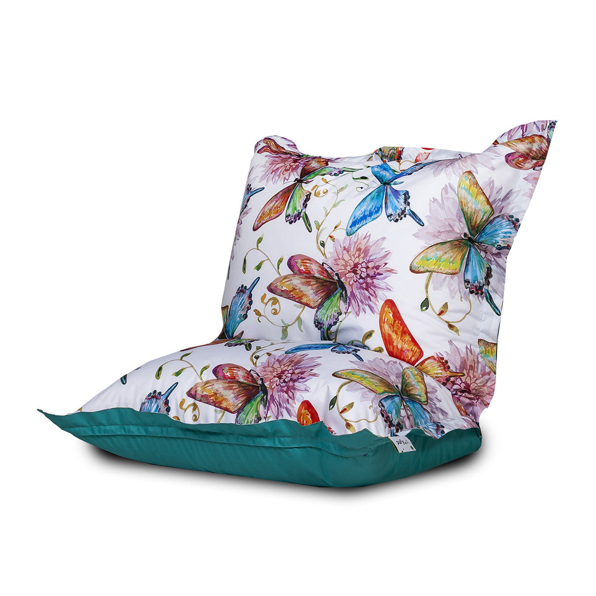Cuscino M Pouf Poltrona Sacco in Poliestere Design Sfoderabile 135x170 cm