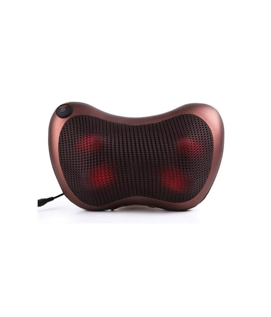 Cuscino Massaggiante Massaggiatore Casa Auto Massaggio Shiatsu Schiena Collo         