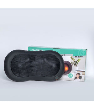 Cuscino Massaggiatore Elettrico Cervicale Massaggio Benessere Led Shiatsu Tx-8069         