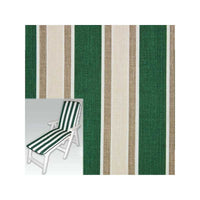 Cuscino Multiriga Verde Sdraio 72+90X44X4 Xtra