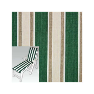 Cuscino Multiriga Verde Sdraio 72+90X44X4 Xtra