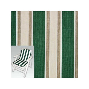 Cuscino Multiriga Verde Sedia Basso 49+40X44 Xtra