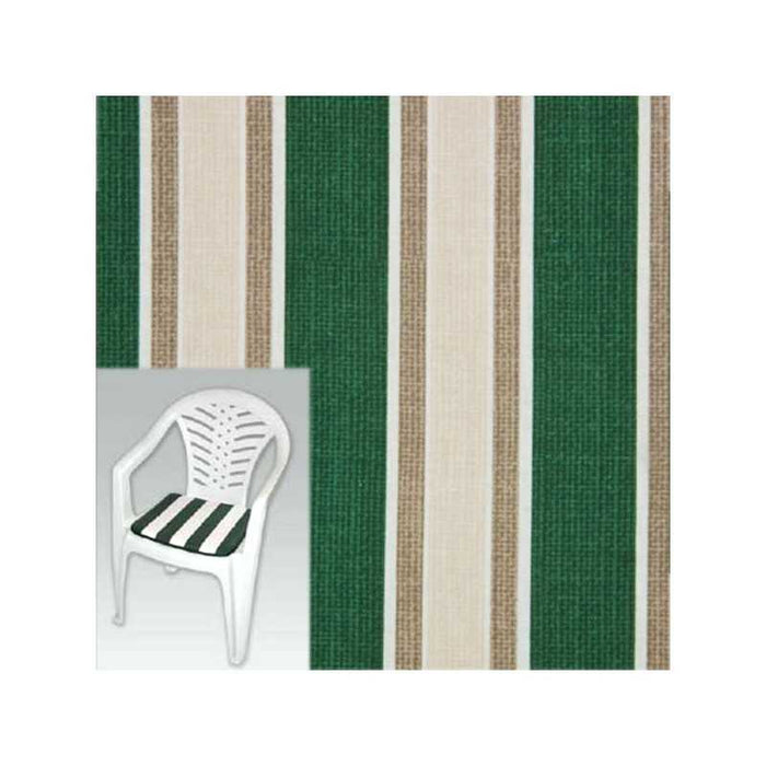 Cuscino Multiriga Verde Seduta pz.2 38X38X4 Xtra
