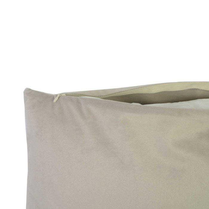 Cuscino velluto rosa antico rettangolare cm35x50h10