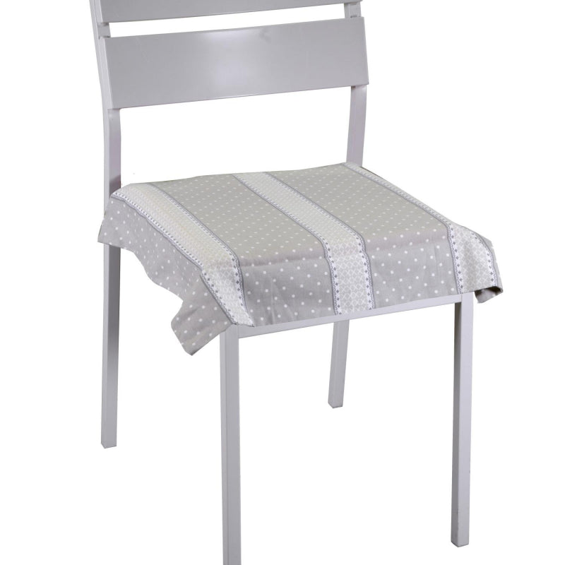 Cuscino venice romantique beige quadro cm40x40h4