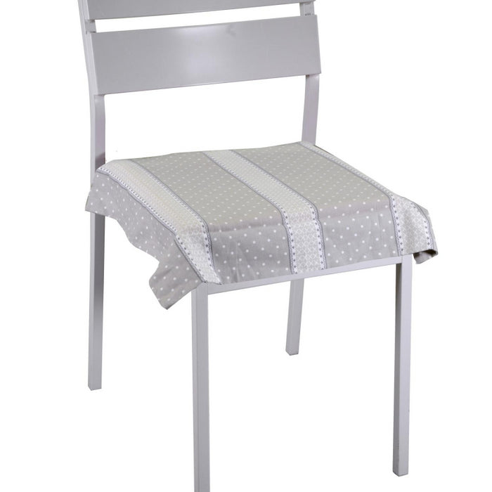 Cuscino venice romantique beige quadro cm40x40h4