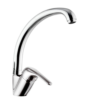 Miscelatore Rubinetto Monocomando Lavabo Lavello Cucina Canna Alta Moderno         