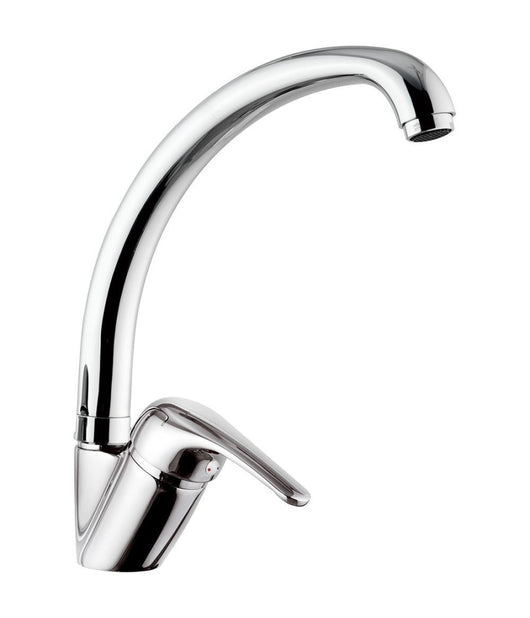 Miscelatore Rubinetto Monocomando Lavabo Lavello Cucina Canna Alta Moderno         