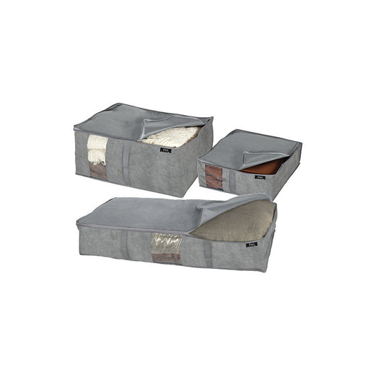 Custodia in TNT Stone 40×45×15 cm con maniglia frontale – DOMO LIVING