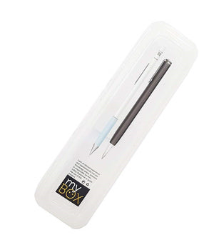 Custodia Portapenne 2 Pezzi Astuccio Cc7850 Plastica Trasparente Fantasia Penne         