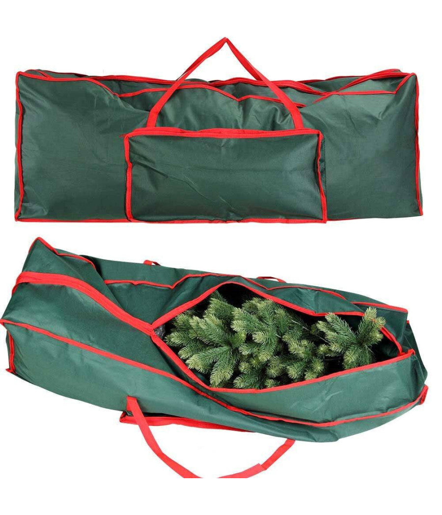 Custodia Sacco Di Protezione Polvere Per Albero Di Natale In Tessuto Resistente         