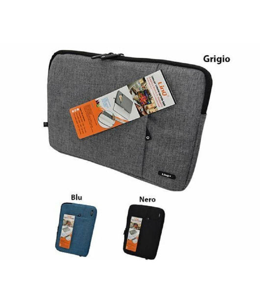 Custodia Tasca Fodera Borsa Per Notebook Portatile Macbook Air Pro 13,3-14" L50         