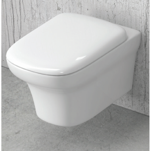 WC sospeso GRACE con sedile freno a ribalta