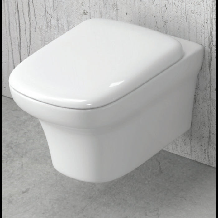 WC sospeso GRACE con sedile freno a ribalta