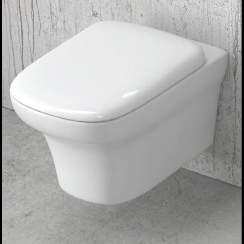 WC sospeso GRACE con sedile freno a ribalta