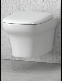 WC sospeso GRACE con sedile freno a ribalta