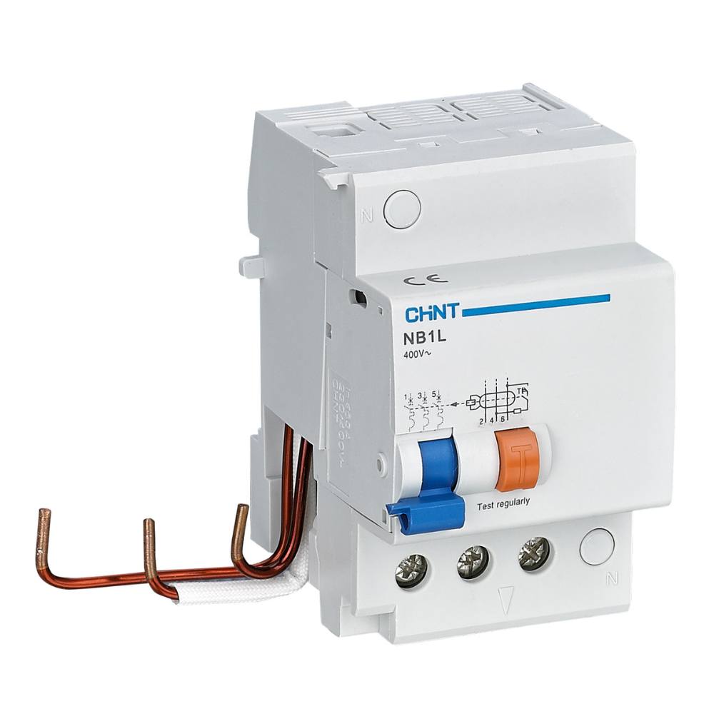 Blocco differenziale accoppiabile chint nb1l-40 3p 40a 30 ma tipo a