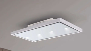 Cappa a soffitto GEA FREE cm 90X60 - Bianca - 900 m3/h