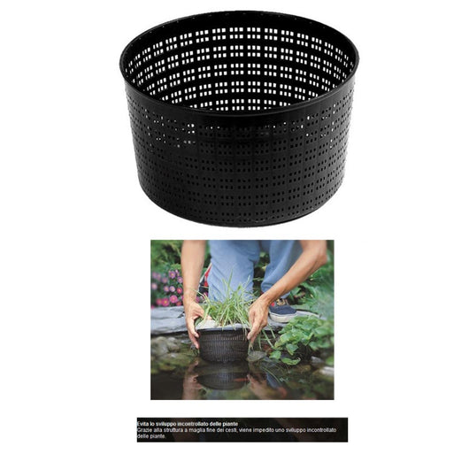 5 cesti per piante acquatiche rotondi dimensioni 40 cm cadauno