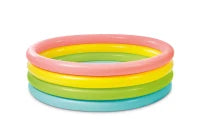 56441NP - Piscina 4 Anelli Arcobaleno Cm 168X46