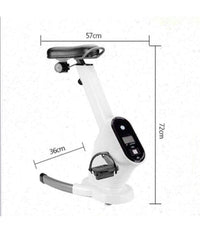 Cyclette Display Lcd Regolabile Trasmissione A Cinghia Doppio Volano Magnetico         