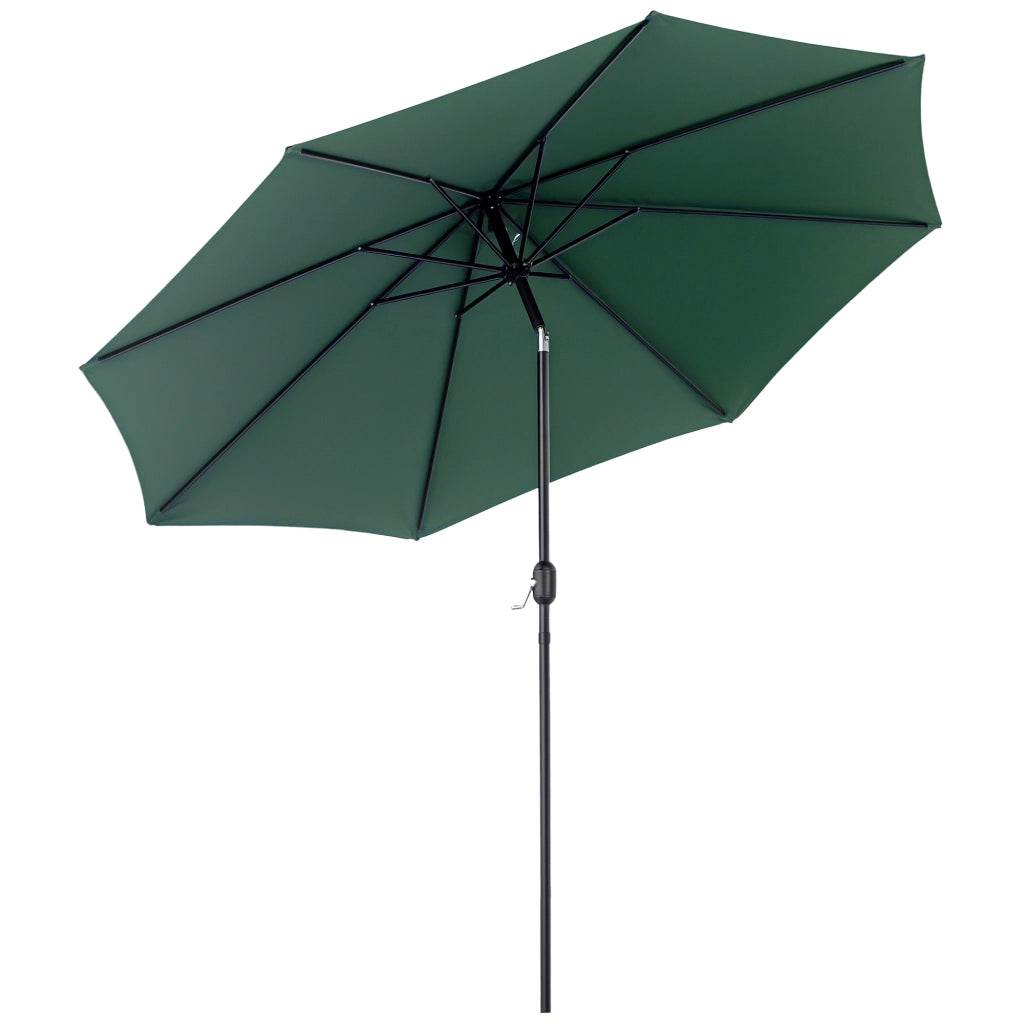 Ombrellone da giardino inclinabile ¨C Zephmum ¨C ? 3 m metallo verde