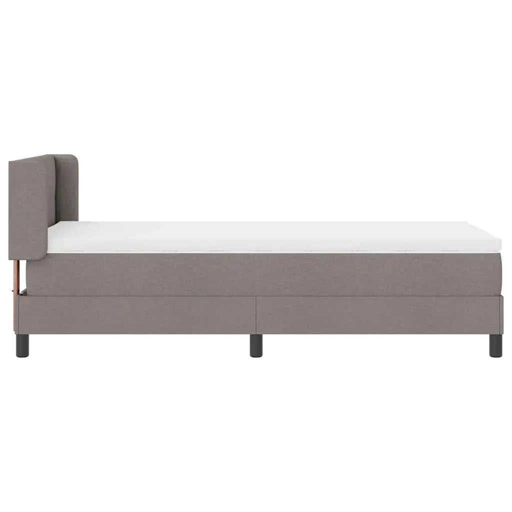 Letto a molle con testiera Talpa 190 x 90 cm Tessuto 3341080