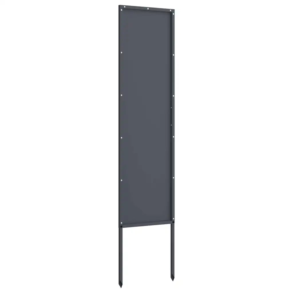 Schermo per privacy in giardino Traforo Antracite 32 x 140 cm 876219