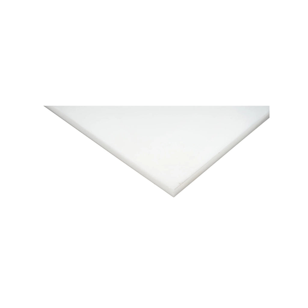 Placca di poliammide, poliossimetilene-poliacetale POM bianca 1000x500x35mm 35.7 Kg