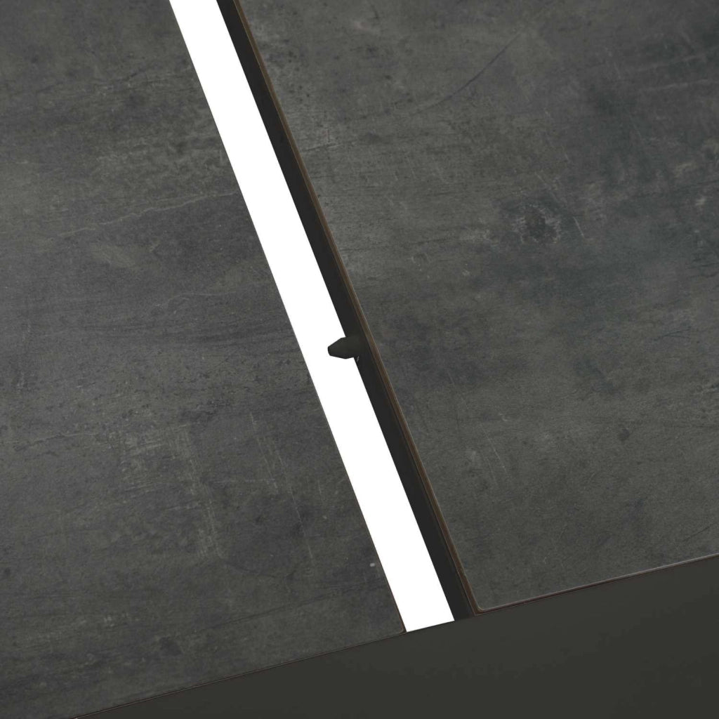 Tavolo Allungabile da Giardino 200/300,5x104xh76 cm in Alluminio Riverside Antracite