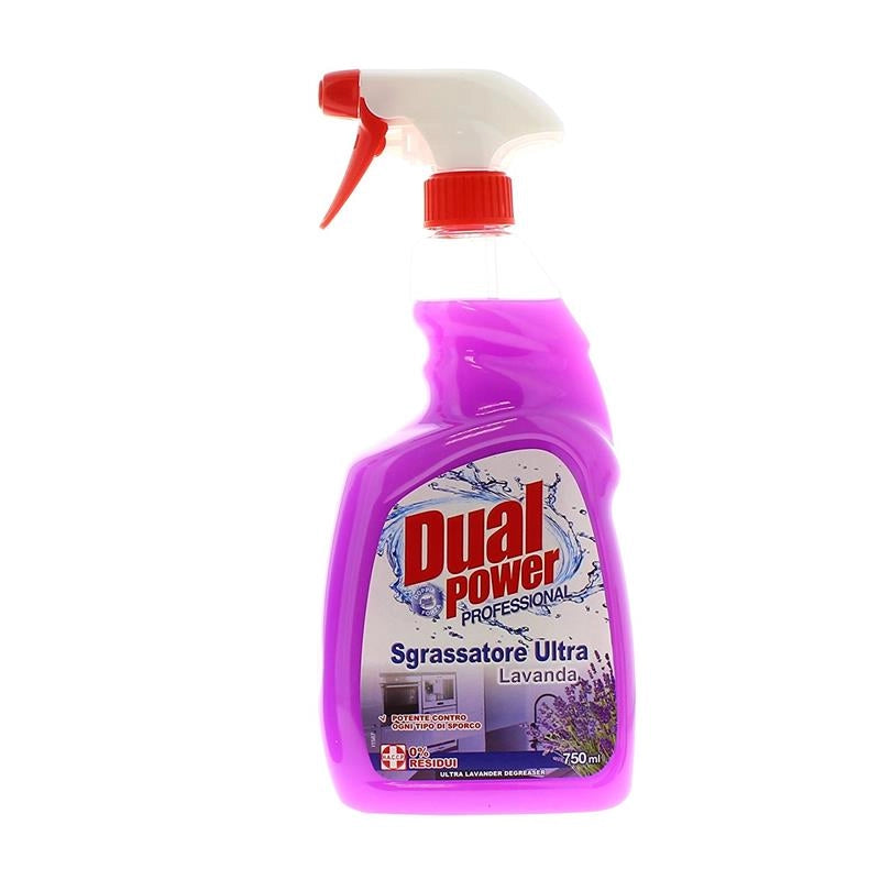 DUAL POWER PROFESSIONAL SGRASSATORE SPRAY ULTRA LAVANDA - 750ML