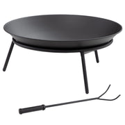 Brasero per Esterno Giardino ¨C zephmum ¨C Nero ?47x21 cm