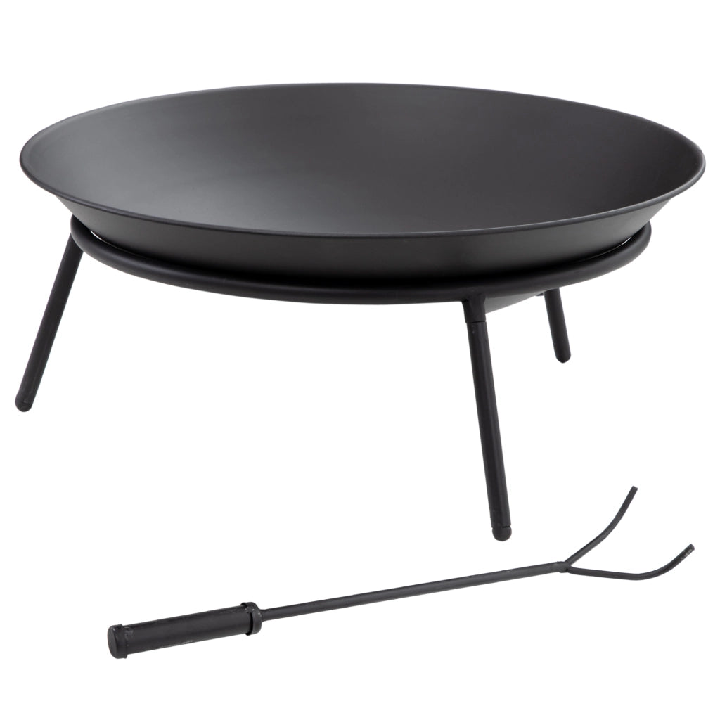 Brasero per Esterno Giardino ¨C zephmum ¨C Nero ?47x21 cm