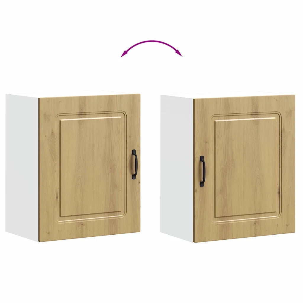 Pensile da cucina Kalmar in Legno Multistrato Rovere Artigianale 853575
