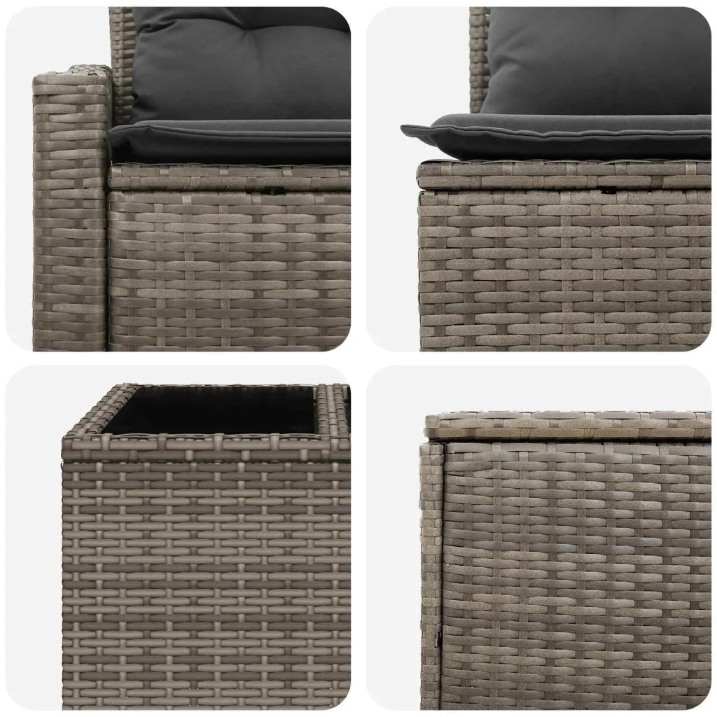 Set di divani 6 pz Grigio e Grigio Scuro 3447298