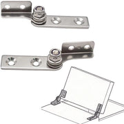 Sistema a doppio gomito 2PCS - Acciaio inossidabile - Rotazione silenziosa - Installazione semplice - Regolabile - Alta stabilità - Gomito