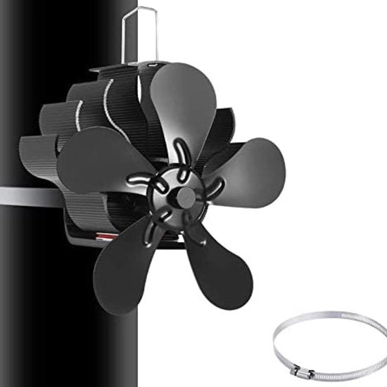 Ventilatore per camino - Ventilatore per camino per stufe a legna - Ventilatore per camino da camino