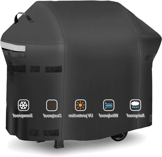 Copricapo per griglia per serie Weber Spirit 200 - copricapo 2 fornelli impermeabile all'acqua e UV resistente copricapo per barbecue pesante